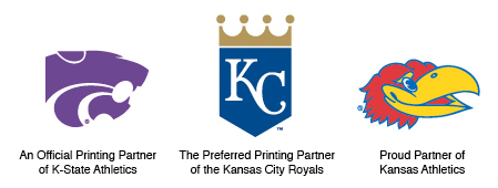 K-State, Royals, KU Printing Partner
